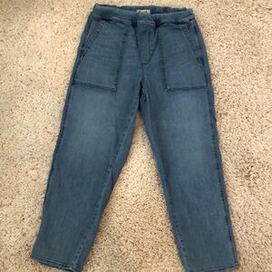 Madewell Women's Blue Jeans, Stretch Waist, Size S